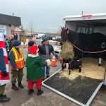 Frosty the Christmas Horse moves to the Fort Erie Race Track