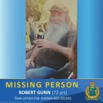 Fort Erie man, 72, missing for two weeks: police