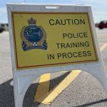Simulated gunfire during police training in Ridgeway, Crystal Beach